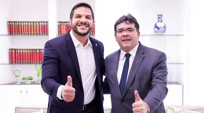 Rafael Fonteles declara apoio à pré-candidatura de Washington Bandeira a vice-governador do Piauí