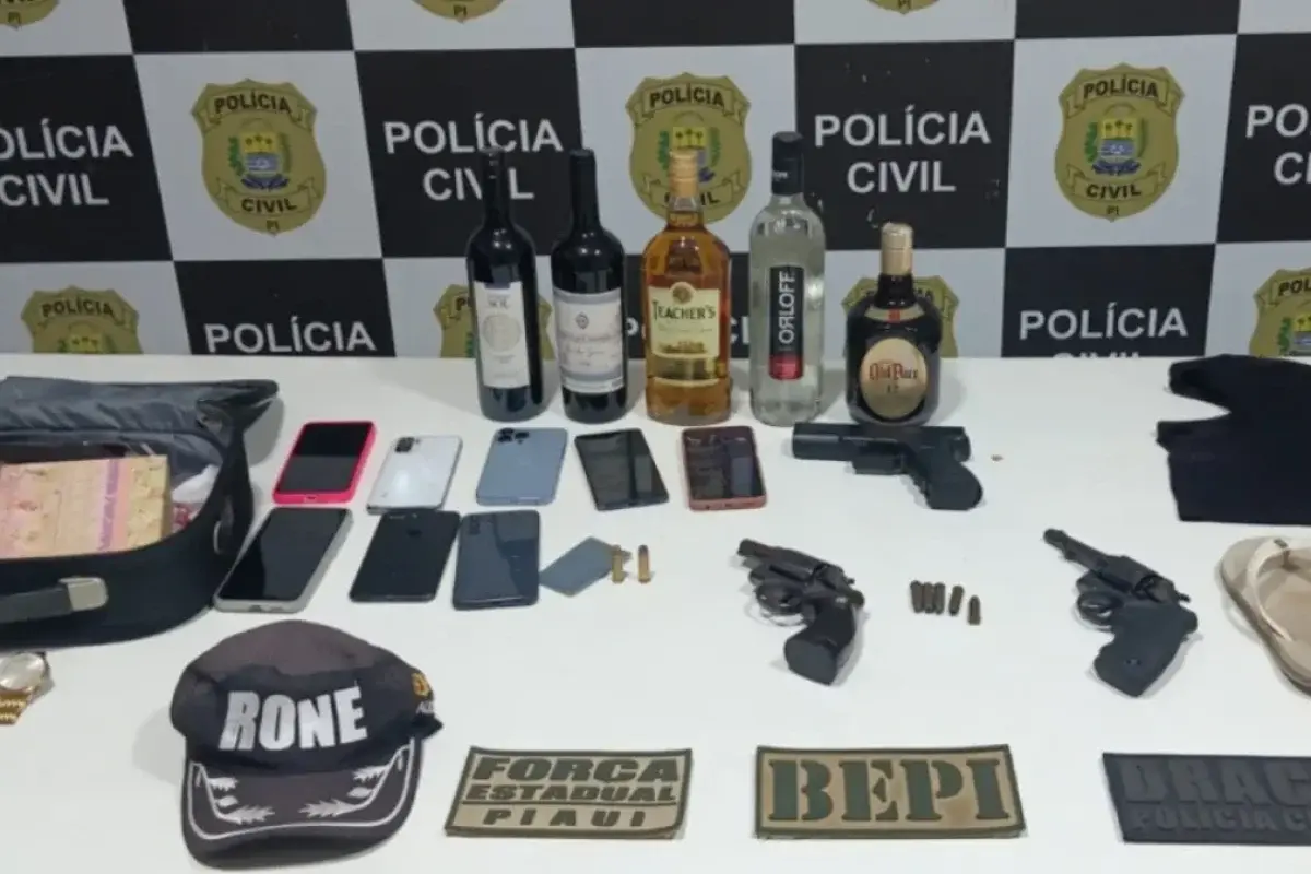 Cinco adolescentes são apreendidos suspeitos de roubo violento em residência na zona Norte de Teresina