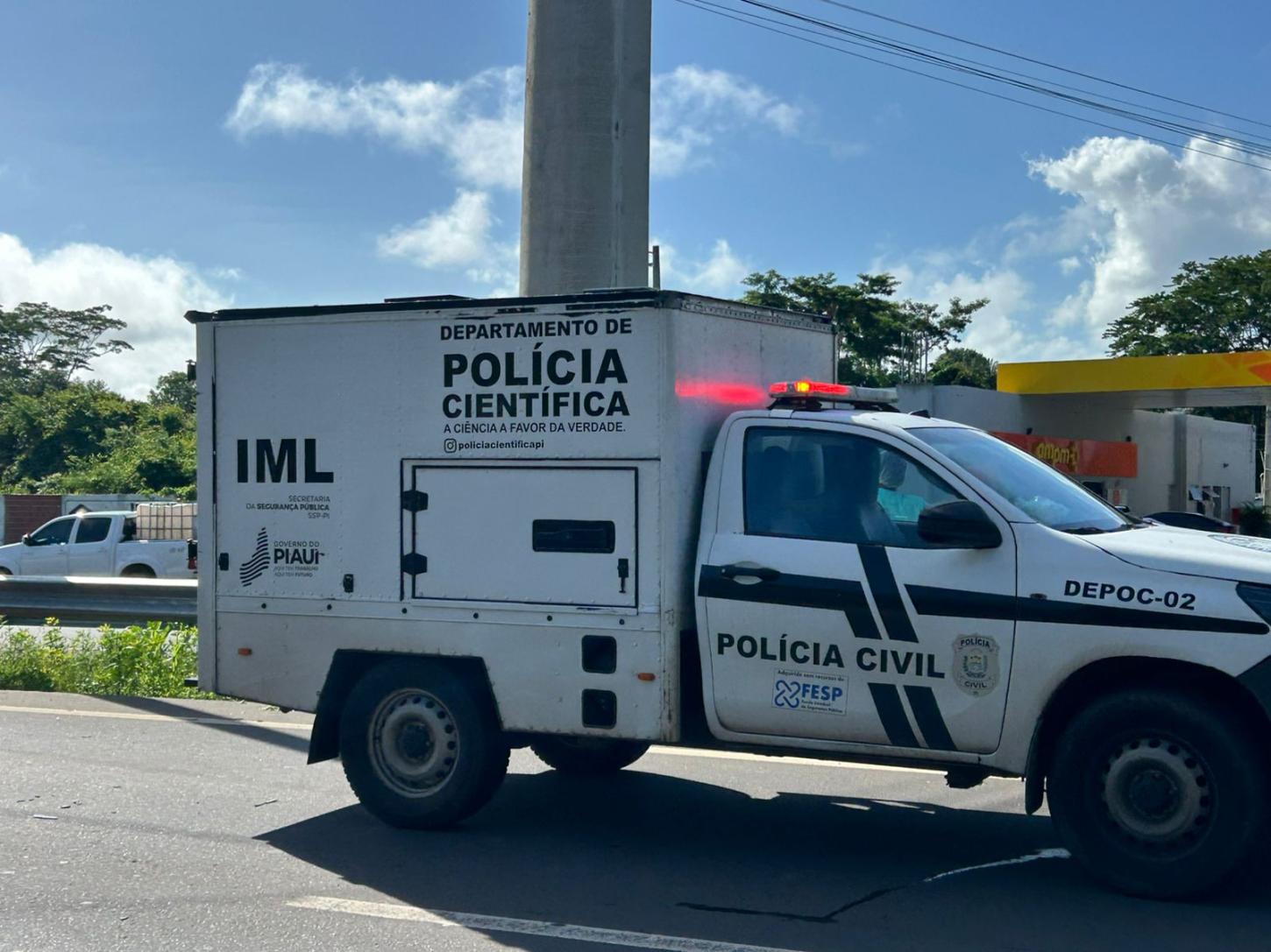 Motociclista morre após grave acidente na BR-343 próximo à Ladeira do Uruguai em Teresina