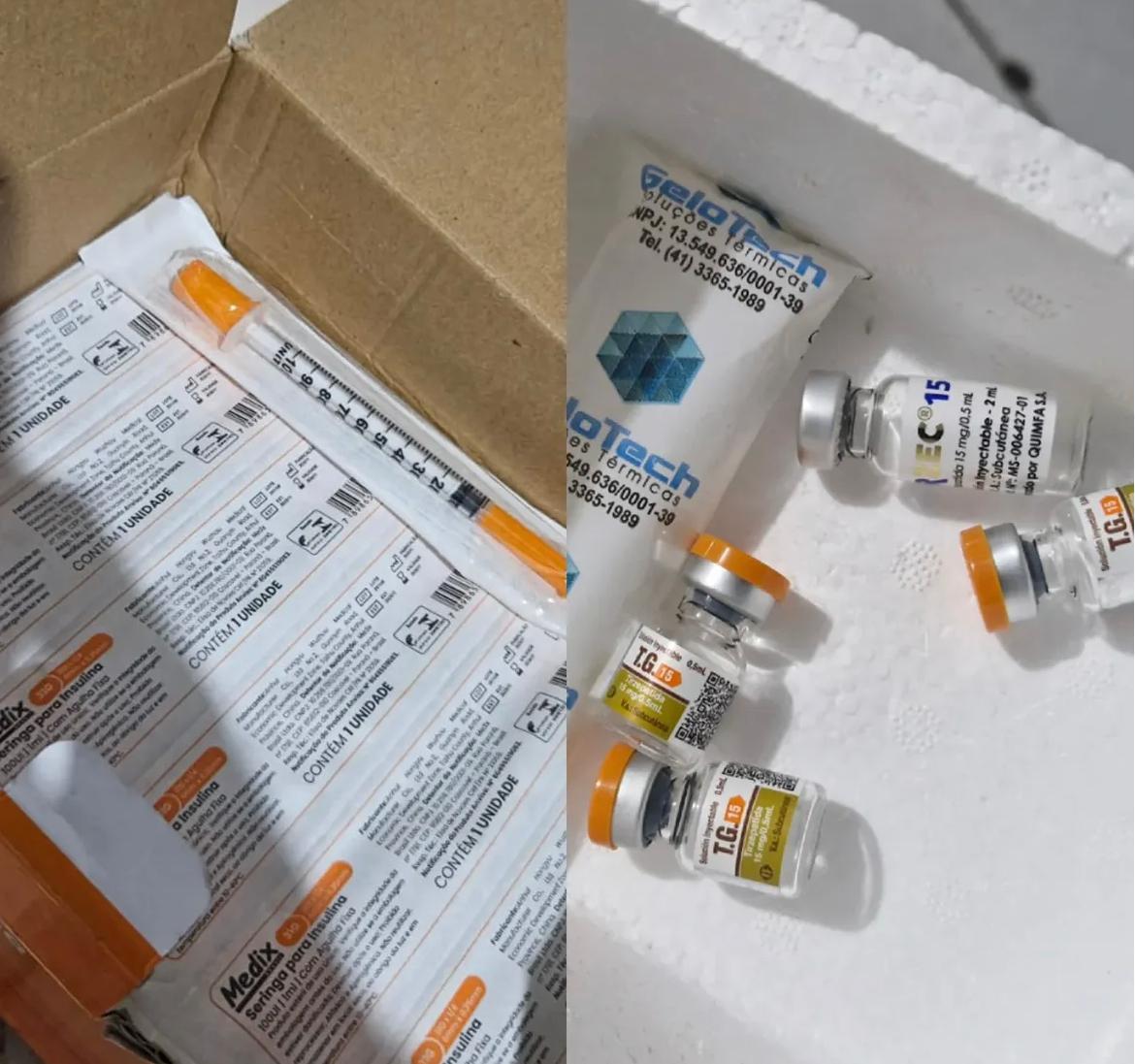 Polícia Civil do Piauí realiza operação em Oeiras contra venda ilegal de canetas emagrecedoras e anabolizantes. Uma mulher foi presa em flagrante.