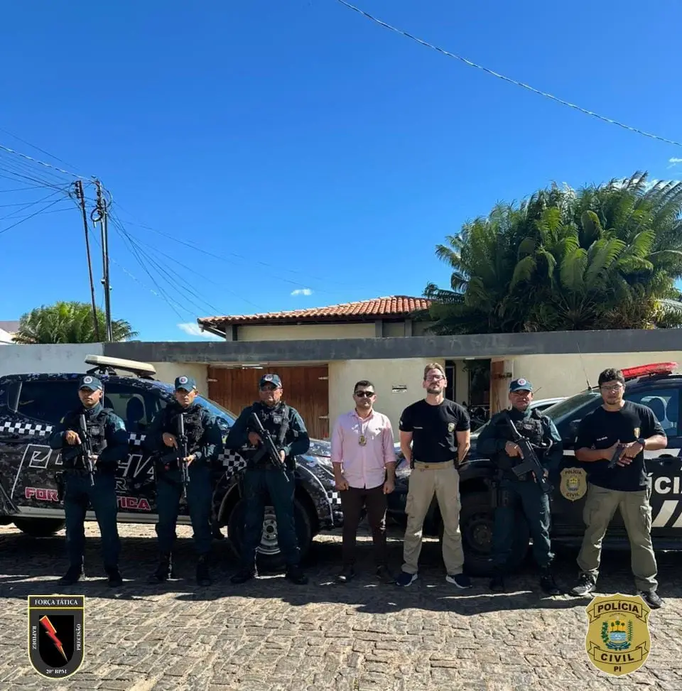 Operação policial prende suspeito ligado a facção criminosa no Sul do Piauí