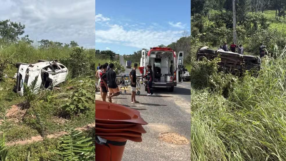 Tragédia na BR-235: acidente com caminhonete deixa três mortos no Sul do Piauí