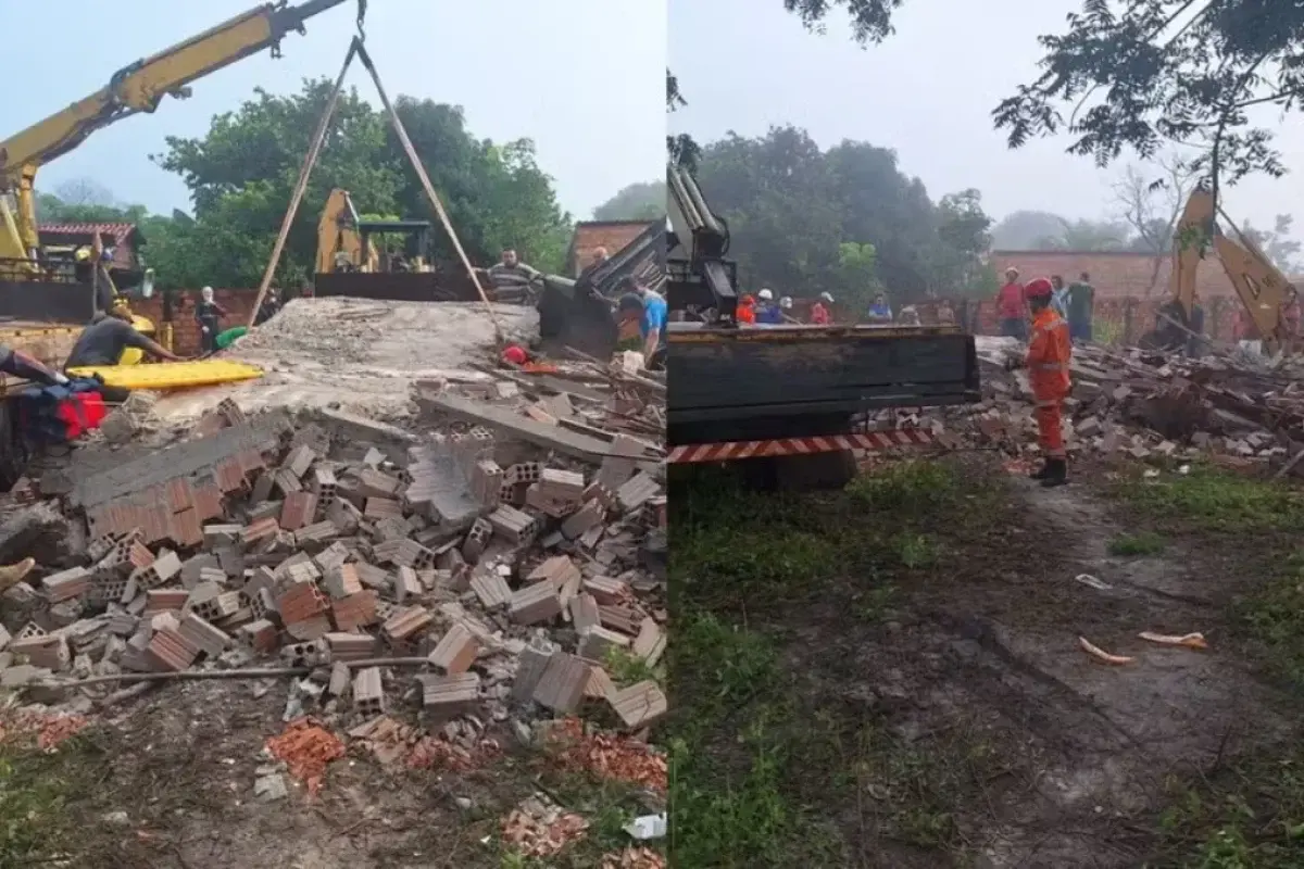 Tragédia no Norte do Piauí: grávida e dois filhos morrem após desabamento de casa em Barras
