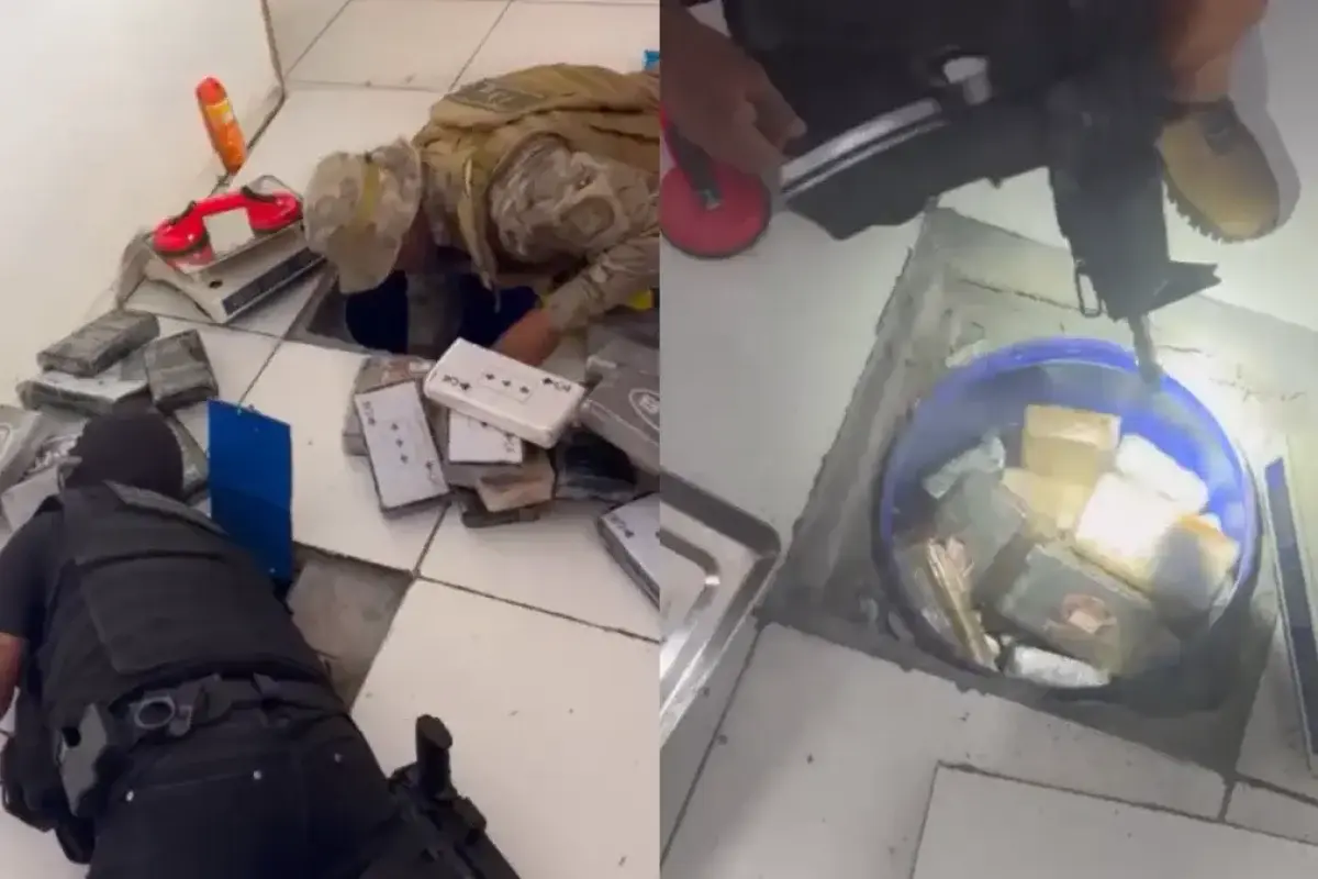 Polícia descobre depósito subterrâneo de drogas no Maranhão ligado a facção que atuava em Teresina