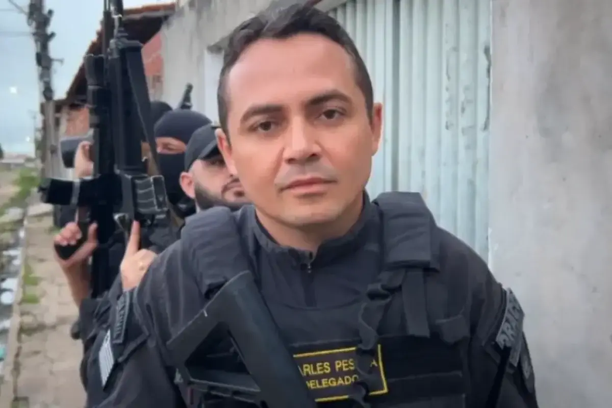 Facção planejava assassinar delegado Charles Pessoa durante operação, informa SSP-PI