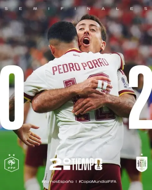 Espanha volta à final da Copa do Mundo após 16 anos e amplia recorde histórico de invencibilidade