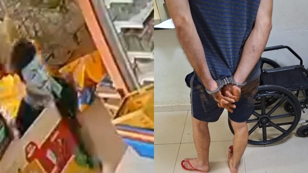 HOMEM É PRESO SUSPEITO DE PRATICAR SÉRIE DE ASSALTOS CONTRA COMÉRCIOS EM ALTOS