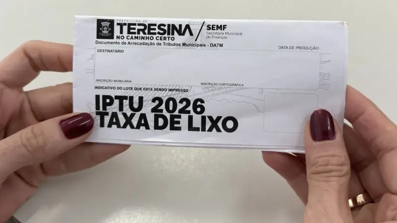 Moraes libera cobrança do IPTU em Teresina e Prefeitura volta a exigir pagamento do imposto