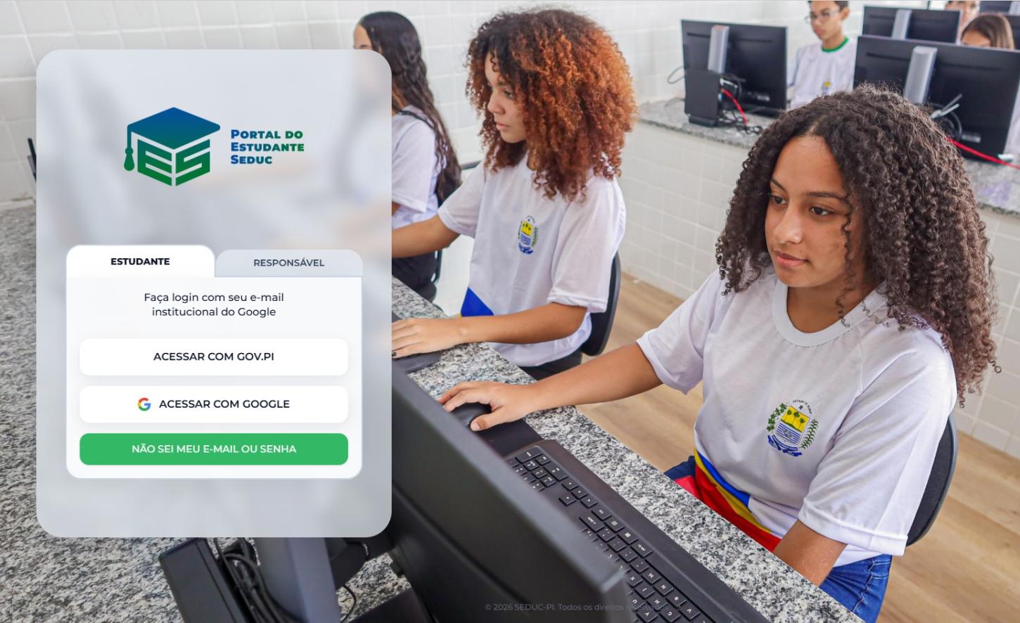 Portal do Estudante permite acesso a serviços acadêmicos da rede estadual; saiba como utilizar