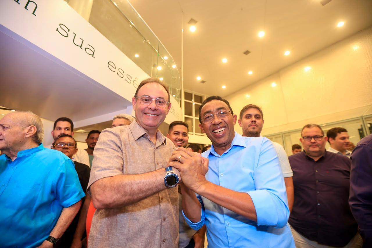 Joel Rodrigues pré candidato a governador  e Geova Alencar pré candidato a vice governador