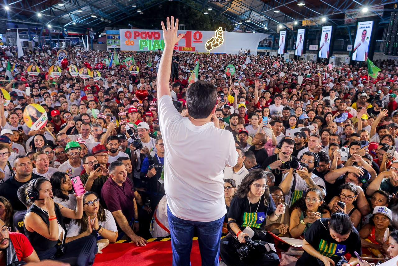 Evento reuniu cerca de 60 mil pessoas registrado historicamente como a maior convenção do Piaui