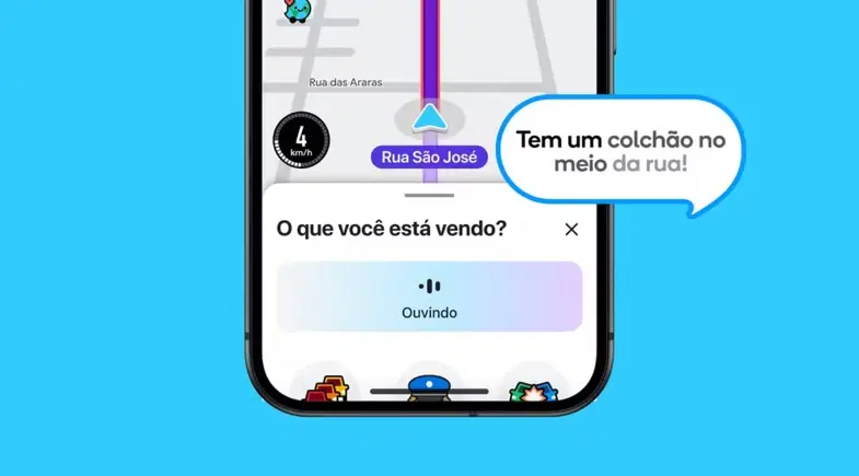 Waze lança recursos com inteligência artificial no Brasil e permite atualizar mapas por comandos de voz