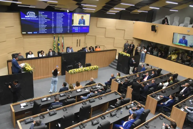 Alepi retoma atividades e define terça-feira como único dia de sessões presenciais obrigatórias