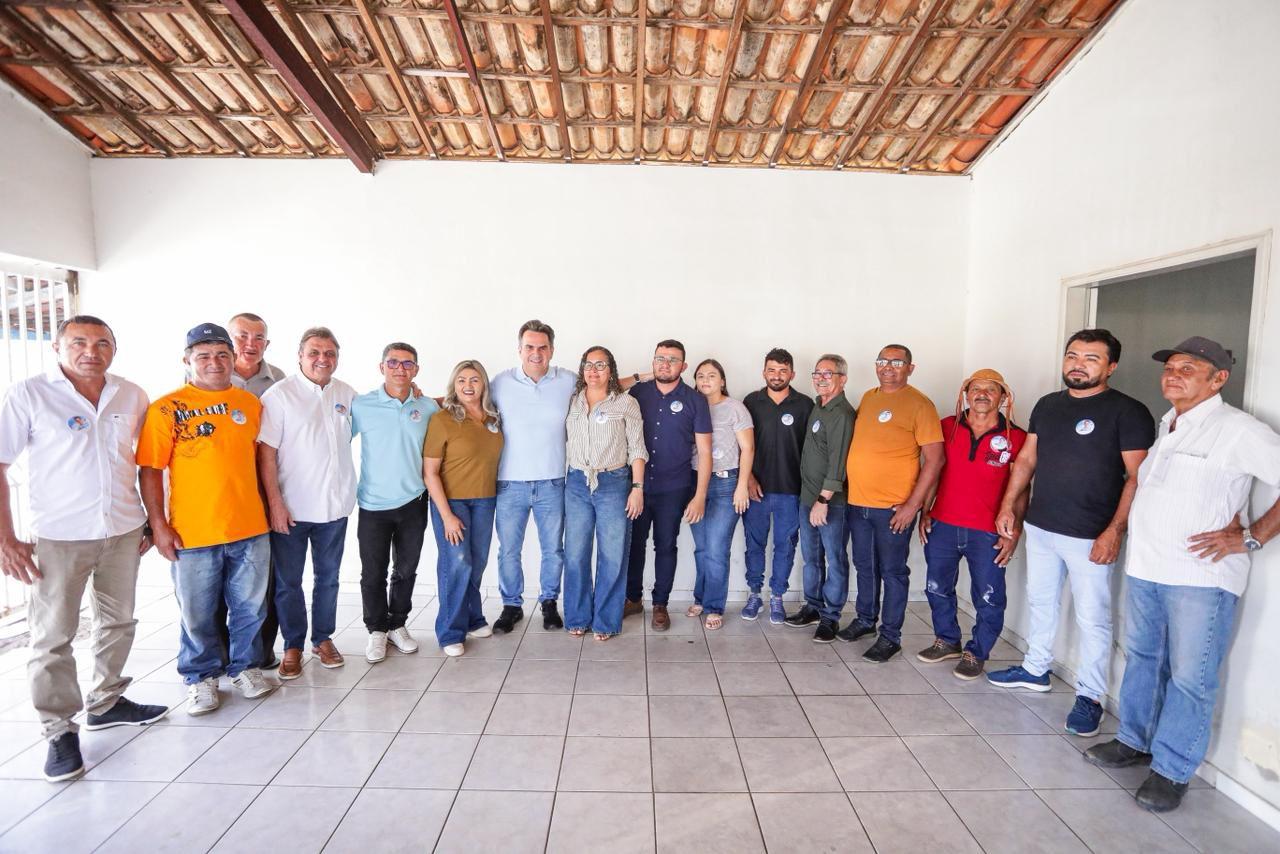 Ciro Nogueira recebe apoio de vereadores e lideranças políticas em Lagoa do Barro do Piauí