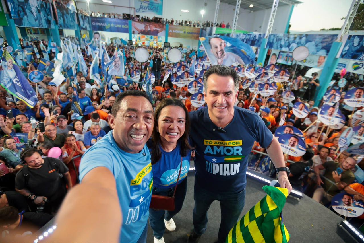 Convenção de Joel Rodrigues e Ciro Nogueira reúne multidão e registra público além da capacidade do espaço