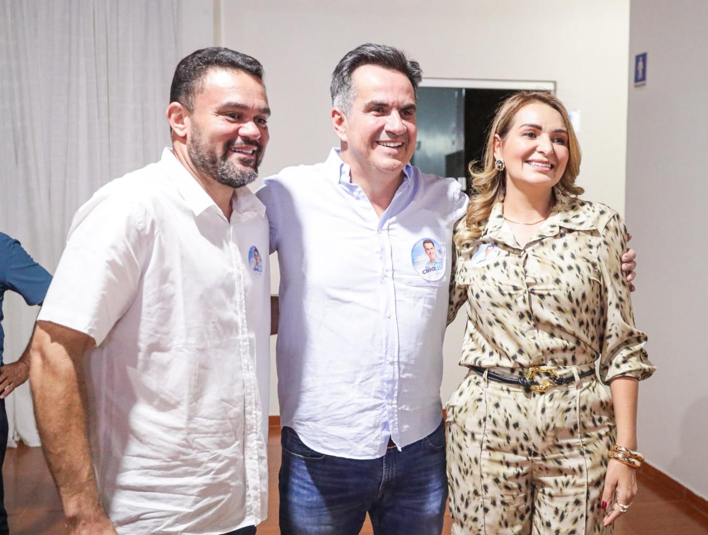 Grupo político do prefeito Rogério Castro declara apoio à reeleição de Ciro Nogueira em São Raimundo