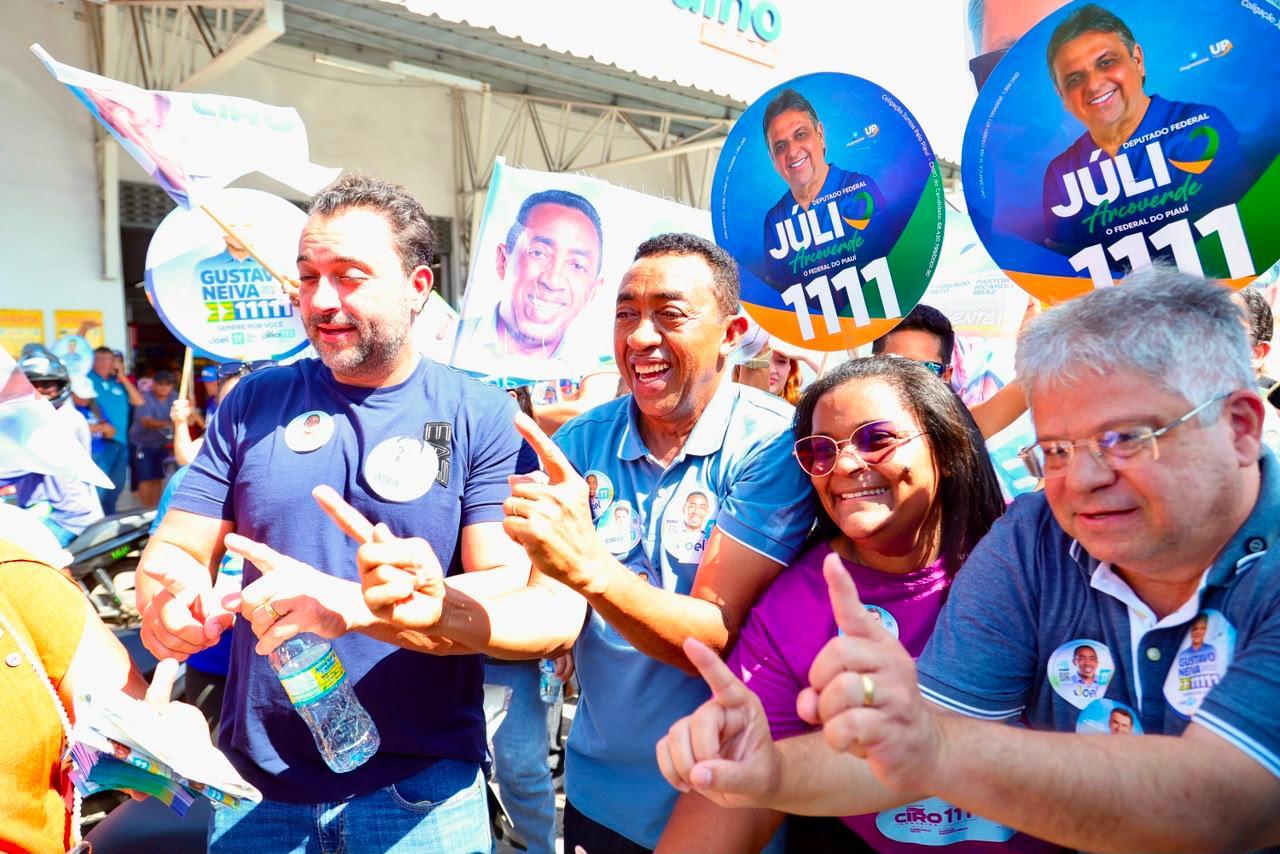 Joel Rodrigues propõe reforço na segurança durante caminhada na zona Norte de Teresina