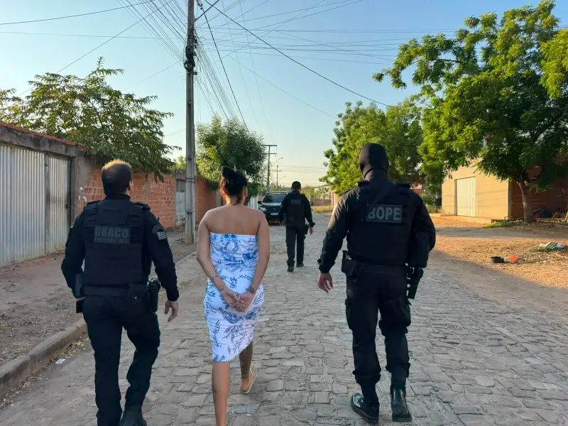Mais de 50 pessoas são presas durante Operação Cerco Fechado contra crimes violentos no Piauí