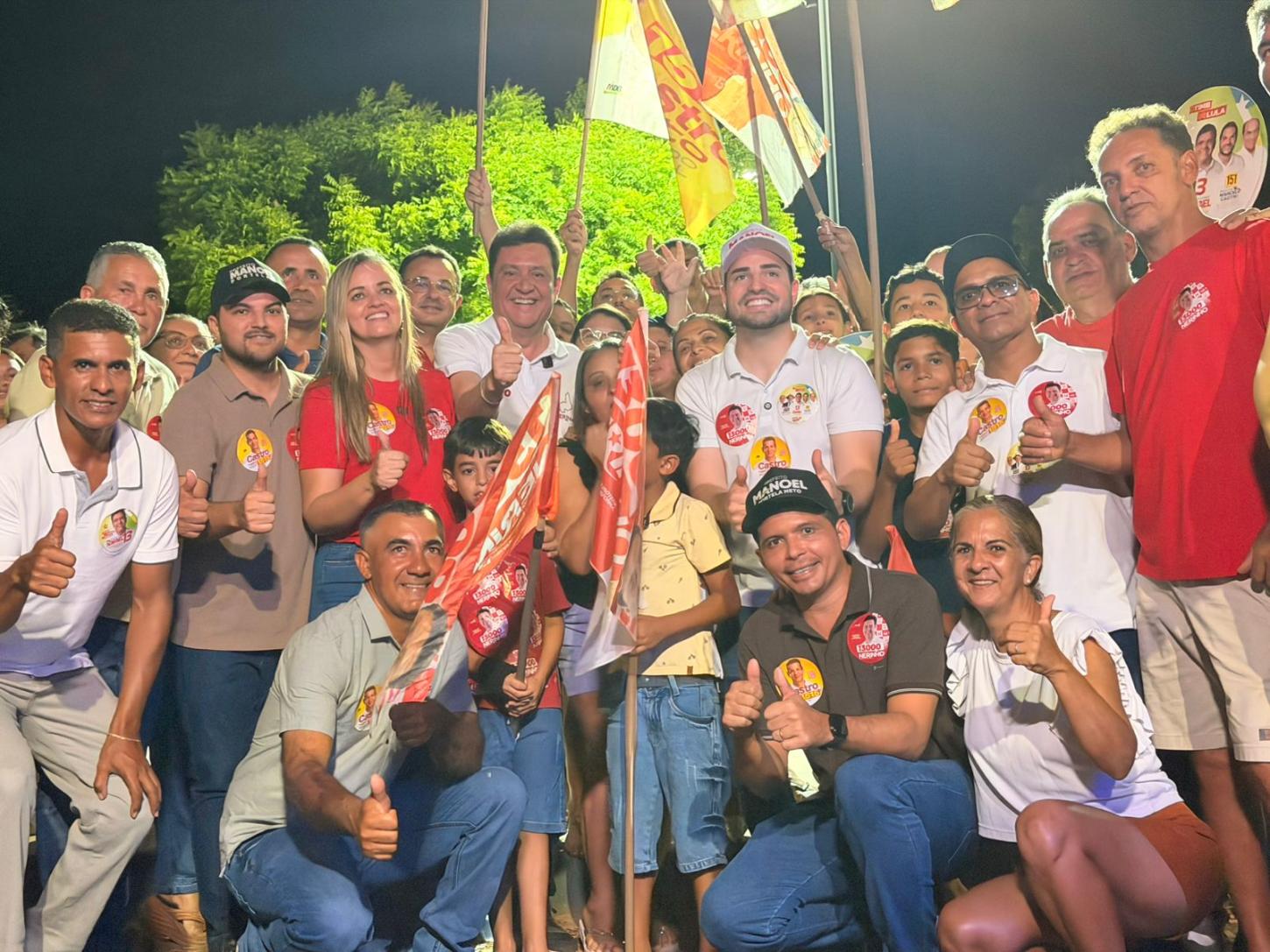 Nerinho destaca diálogo e trabalho de base durante agenda política em Aroazes