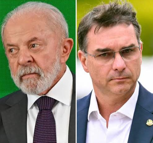 Quaest aponta Lula à frente de Flávio Bolsonaro no primeiro turno das eleições de 2026
