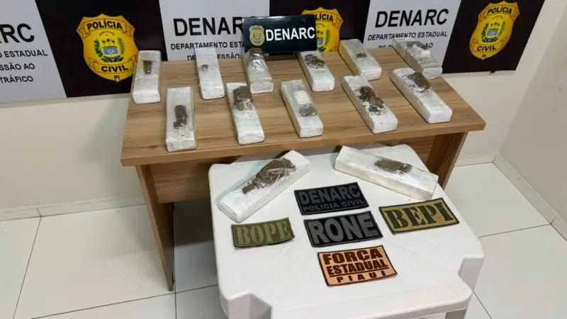 Suspeito de liderar tráfico na zona Sul de Teresina é preso com 13 tabletes de maconha