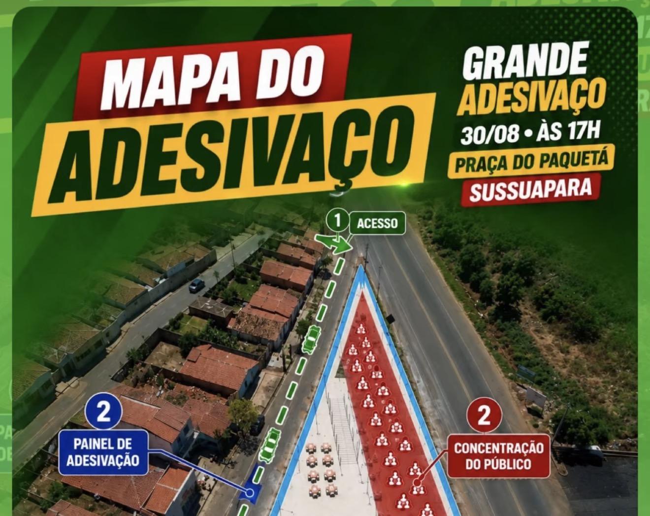 Sussuapara recebe grande ato político com Severo Eulálio e Castro Neto neste domingo