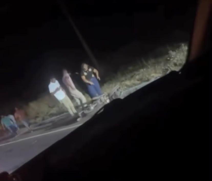 Duas pessoas morrem em grave acidente na BR-316 entre Marcolândia e Araripina; uma vítima ficou carbonizada