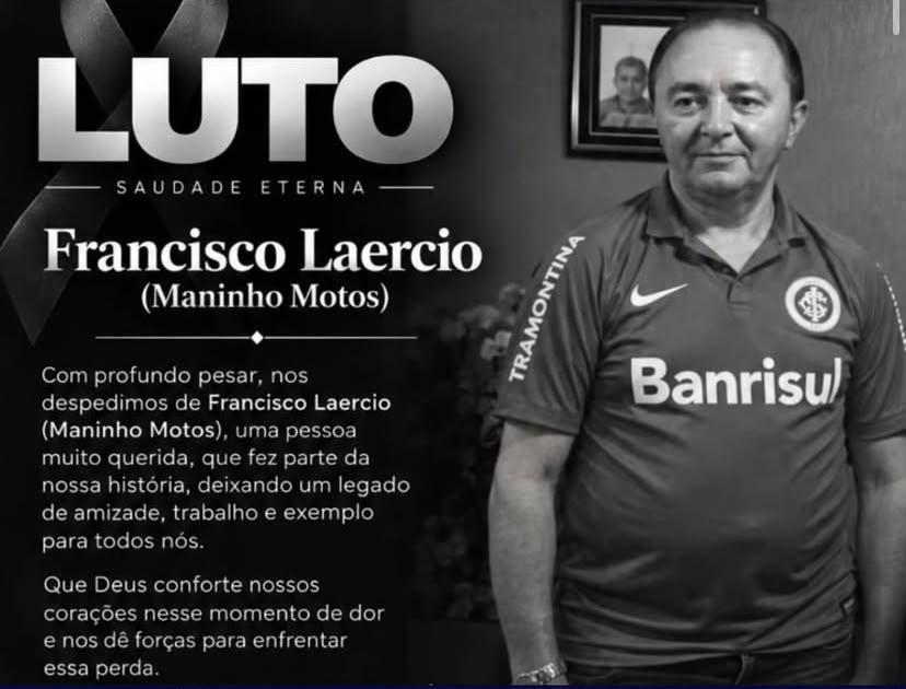 Empresário conhecido como Maninho Motos morre aos 60 anos em Picos