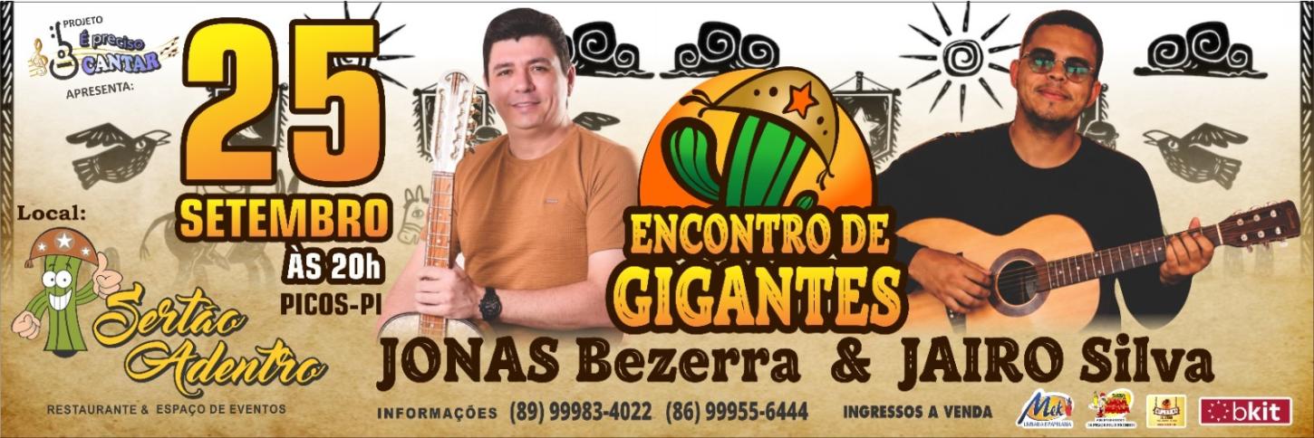 Encontro de Gigantes acontece amanhã em Picos com grandes nomes do repente
