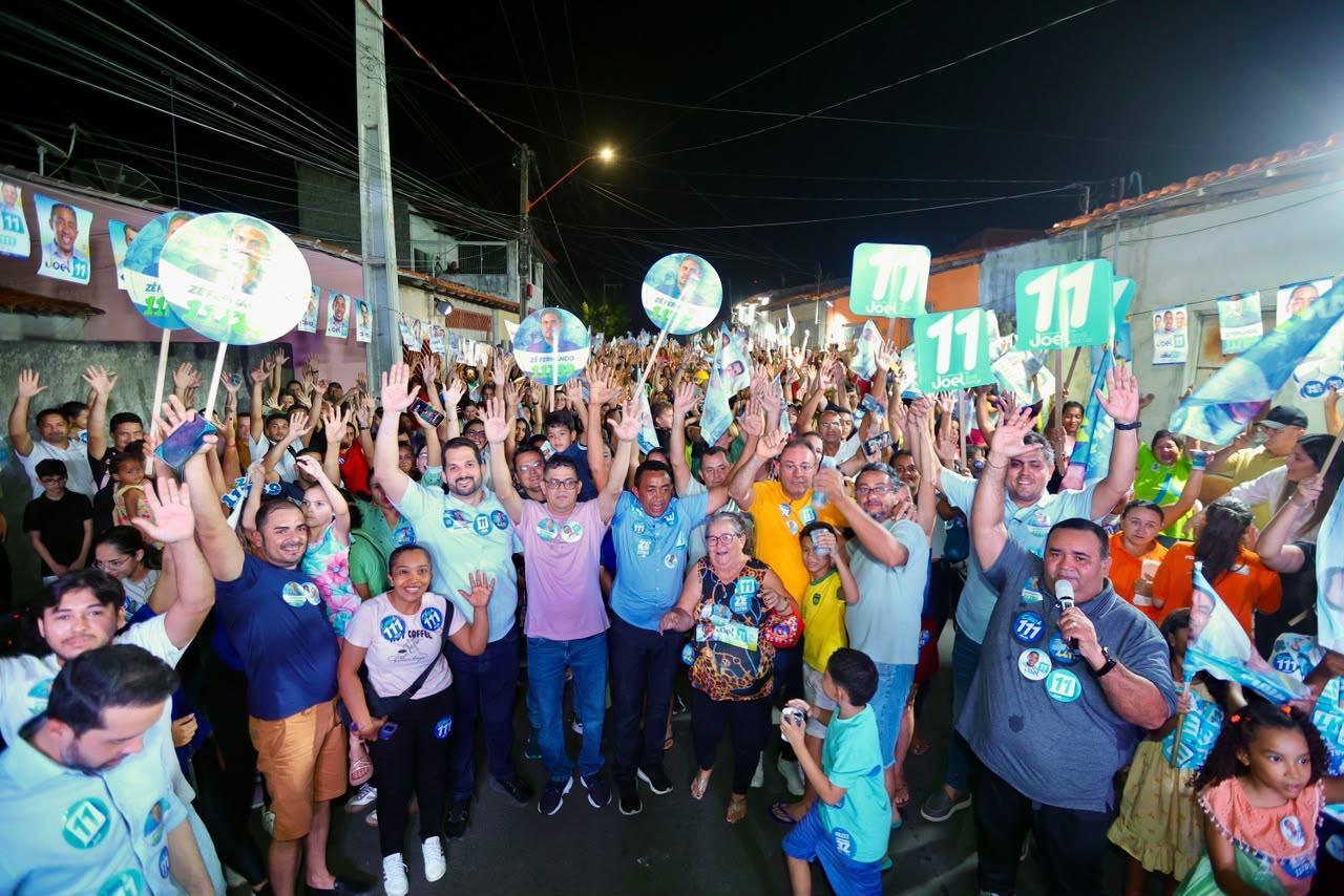 Joel reforça propostas para área da saúde e fala sobre “apoio do Povo” durante agenda por bairros de Teresina
