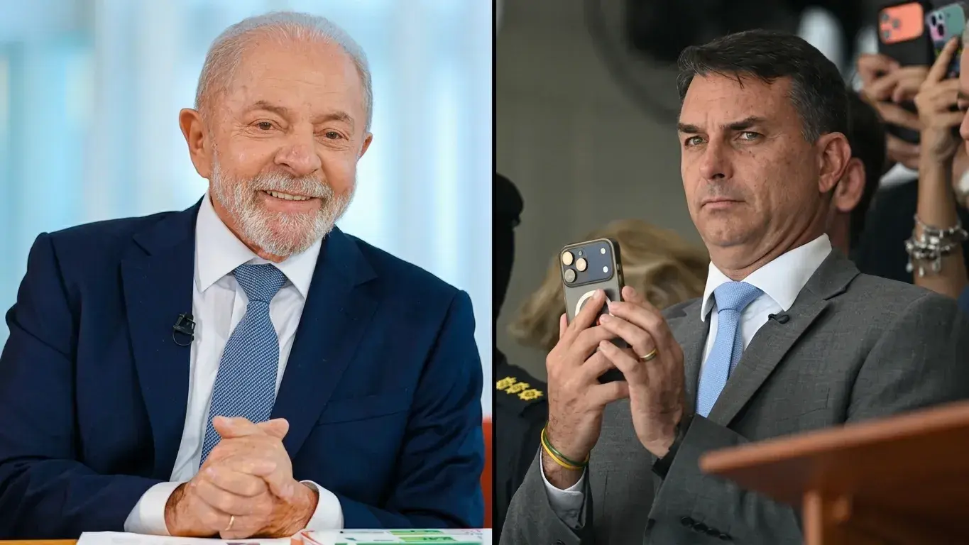 Lula cresce e chega a 39% contra 34% de Flávio Bolsonaro, mostra pesquisa Quaest
