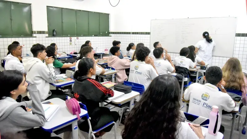 Piauí tem o 4º melhor desempenho em Matemática do Brasil em programa internacional de avaliação
