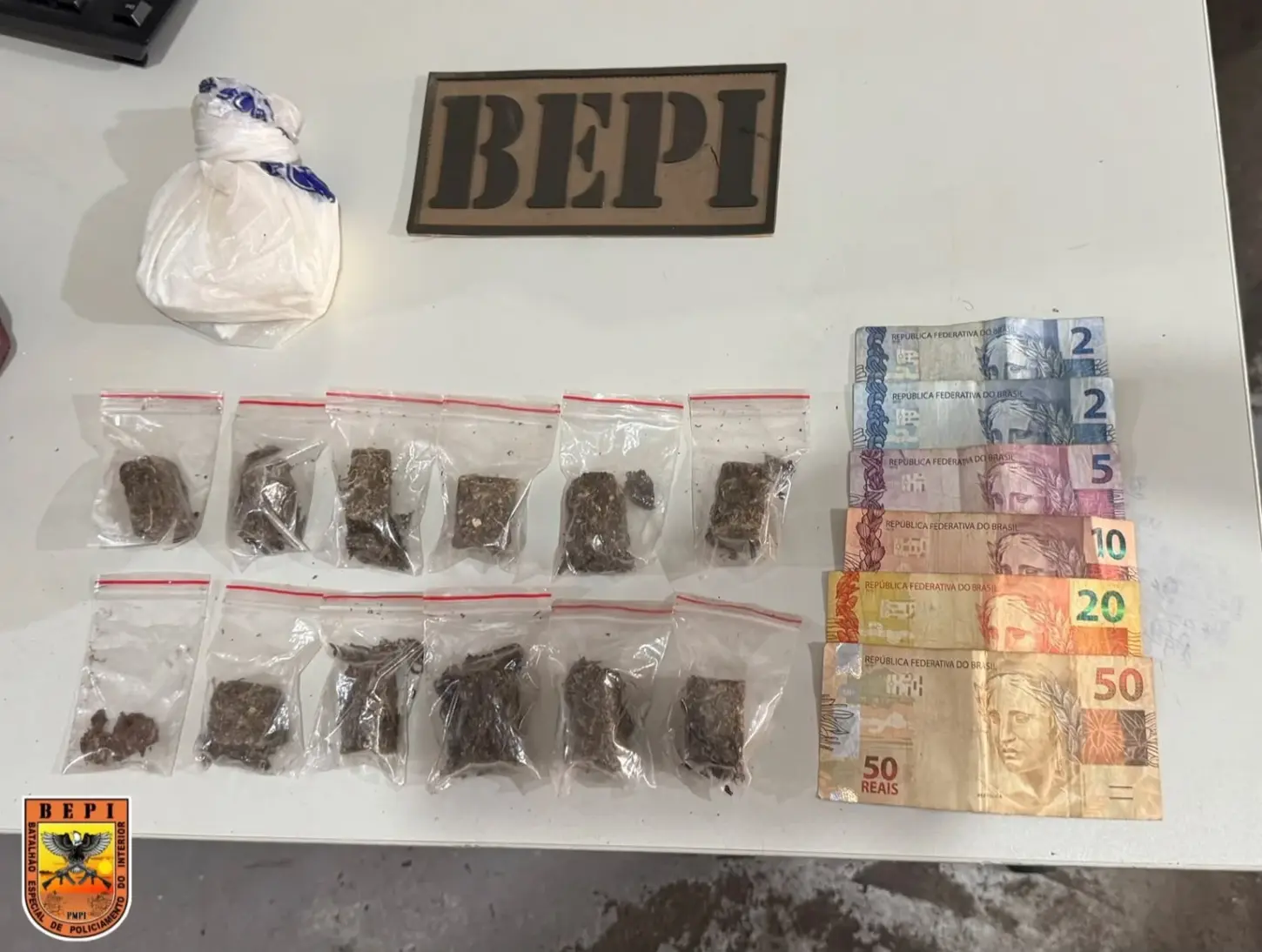 BEPI apreende cerca de 150 kg de maconha e outros entorpecentes em Picos