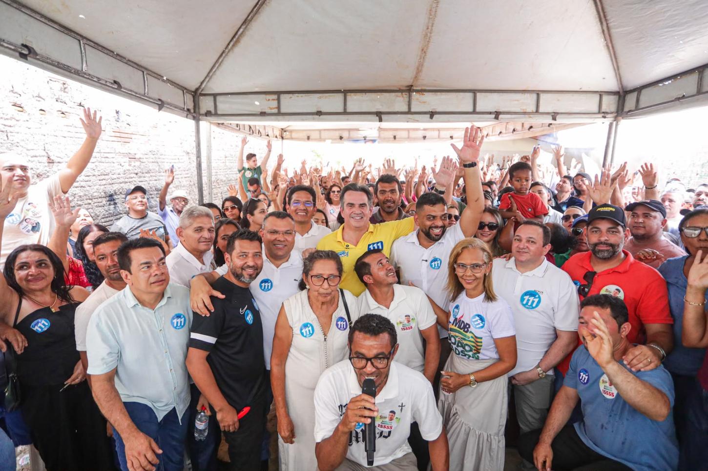 Três grupos políticos se unem e declaram apoio a Ciro Nogueira em Redenção do Gurguéia