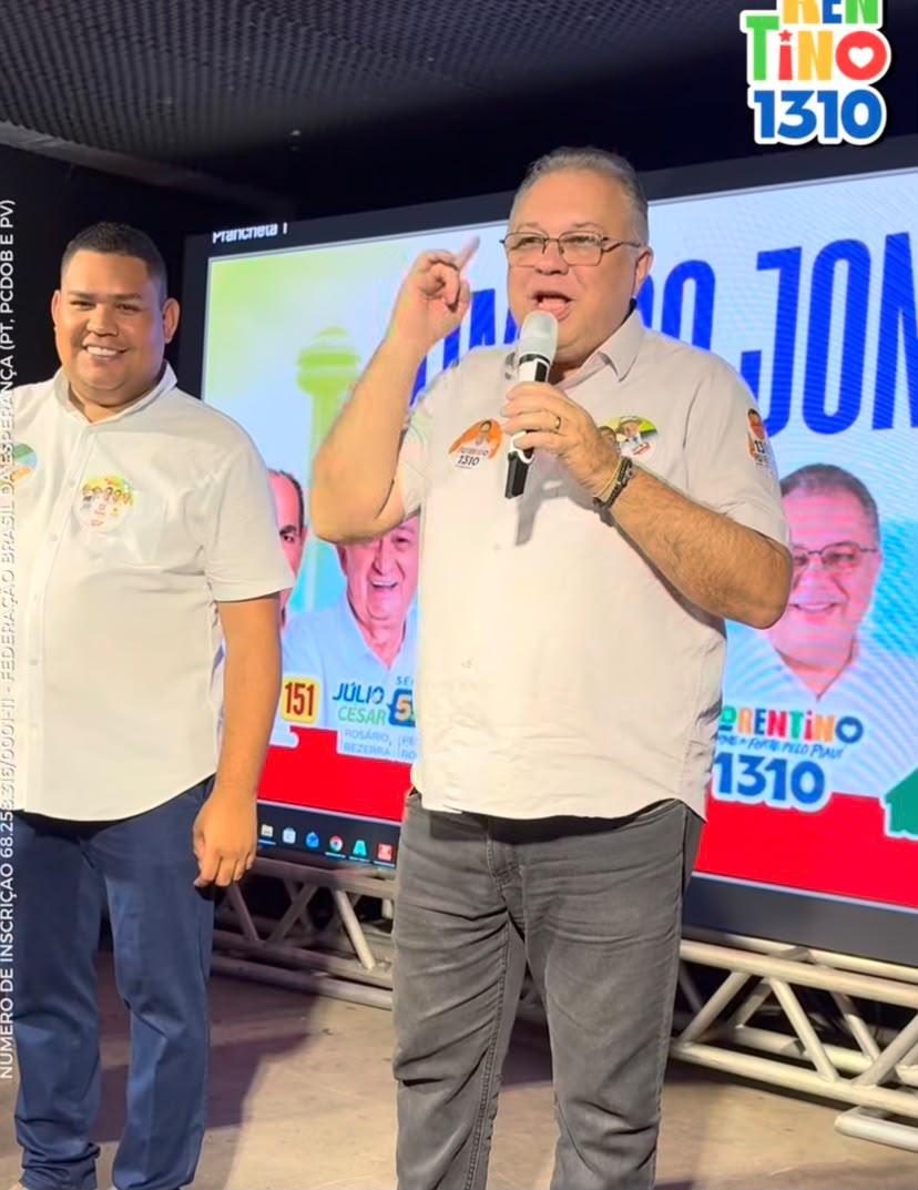 Florentino Neto participa de encontro no Parque Piauí e reforça mobilização em Teresina