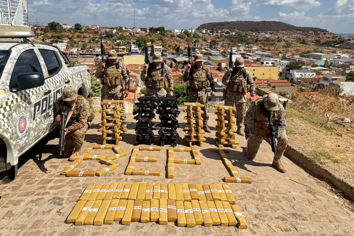 BEPI apreende cerca de 150 kg de maconha e outros entorpecentes em Picos