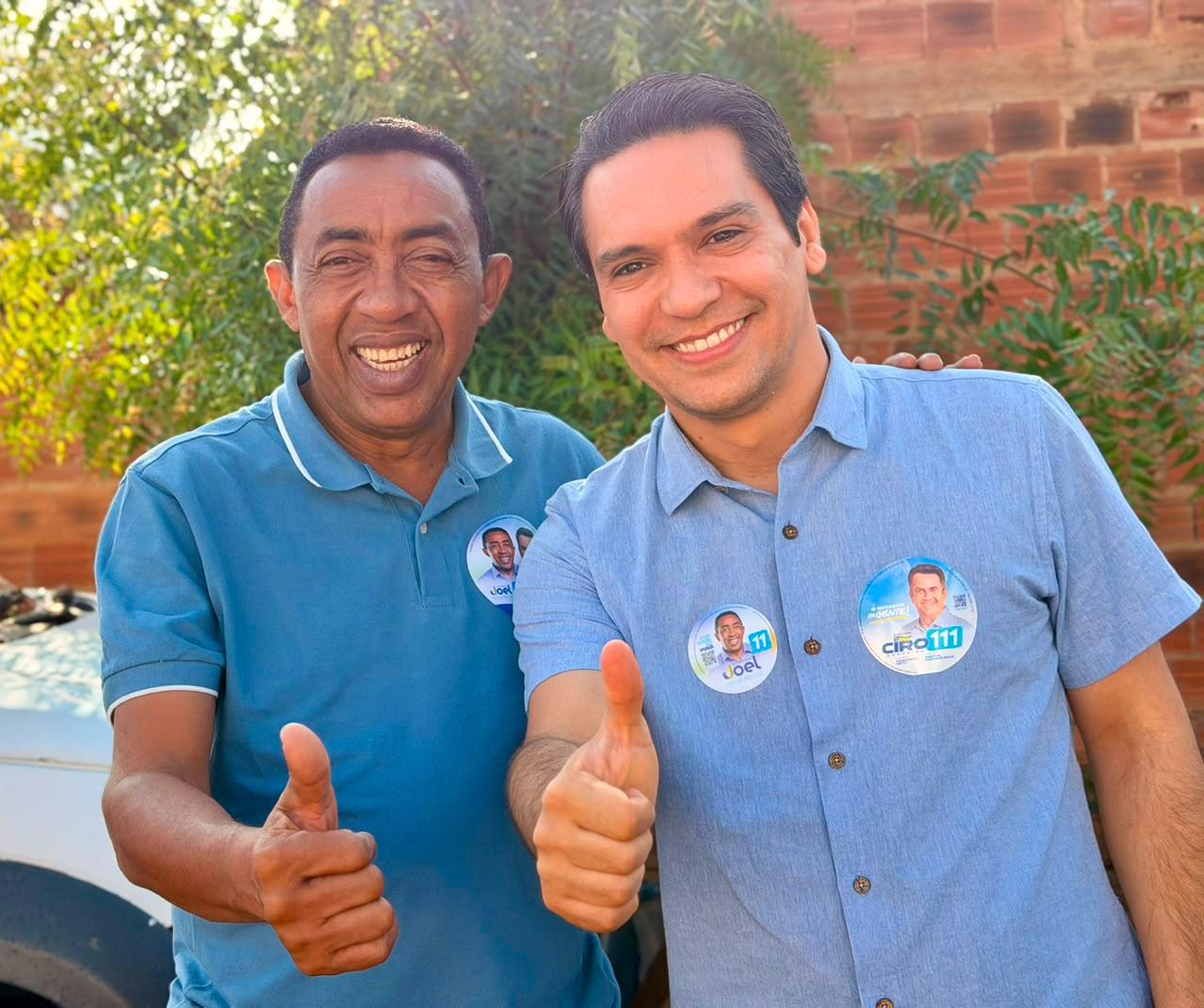 Prefeito anuncia apoio a Joel e diz: “Se depender da nossa cidade, pode encomendar o terno da posse”