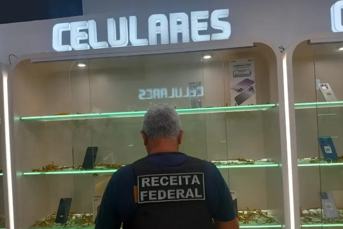 Receita Federal apreende R$ 1,5 milhão em eletrônicos durante operação contra descaminho em Teresina