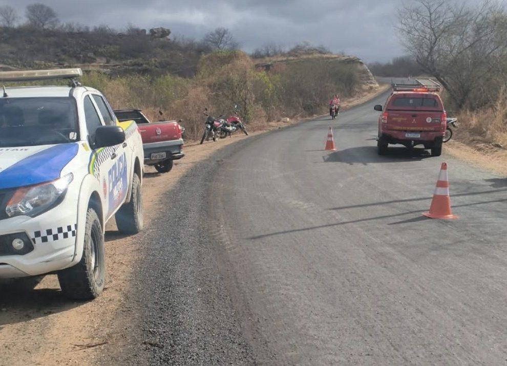 Acidente com caminhão deixa um morto em rodovia de Monsenhor Hipólito
