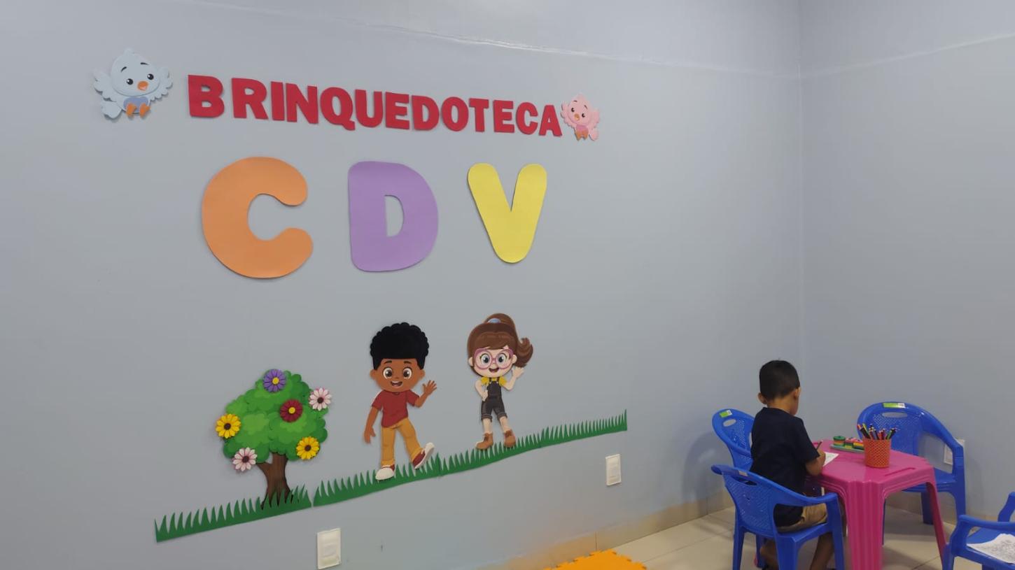 Central de Diagnóstico de Valença do Piauí cria sala lúdica para acolher crianças em atendimento infantil