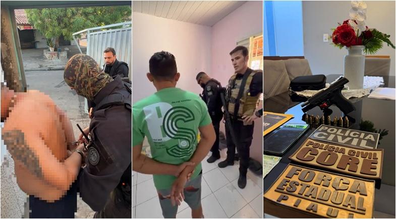 Operação Mercador prende oito pessoas e apreende drogas e armas em Barras | Foto: Divulgação/SSP-PI