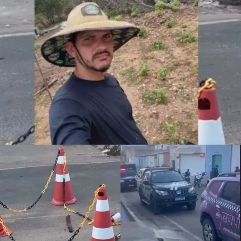 Jovem fere ex-companheira e atual namorado com golpes de facão e morre após colidir moto contra caminhão na BR-407, em Paulistana