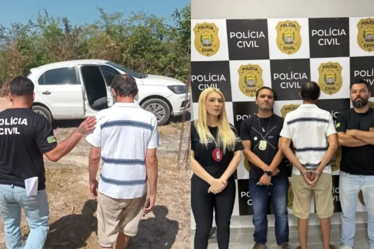 Padrinho é preso por estuprar afilhada de 9 anos quando ela saía do banheiro em Teresina