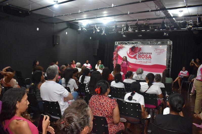Prefeitura de Picos realiza a 1ª edição da Caravana Rosa com atendimentos e orientações para o público feminino