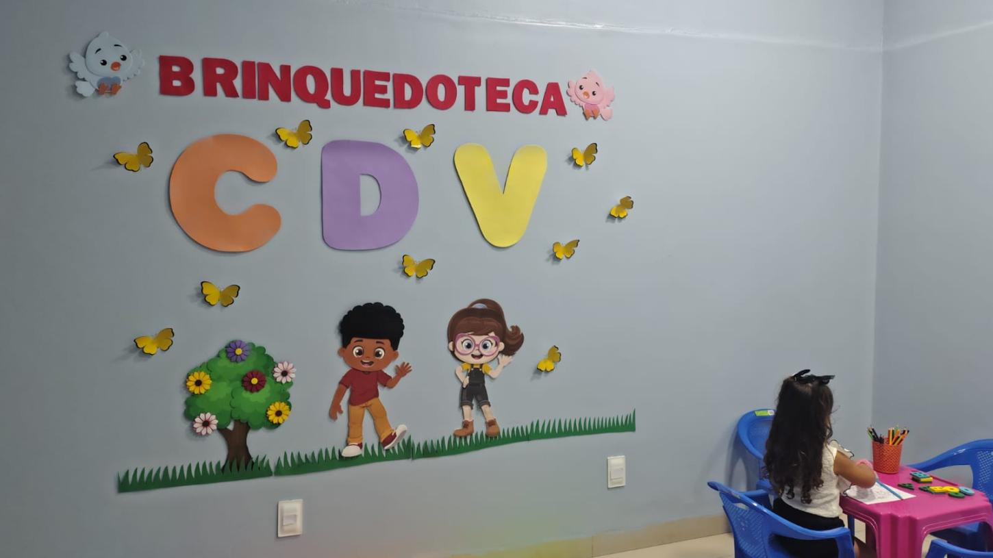 Central de Diagnóstico de Valença do Piauí cria sala lúdica para acolher crianças em atendimento infantil