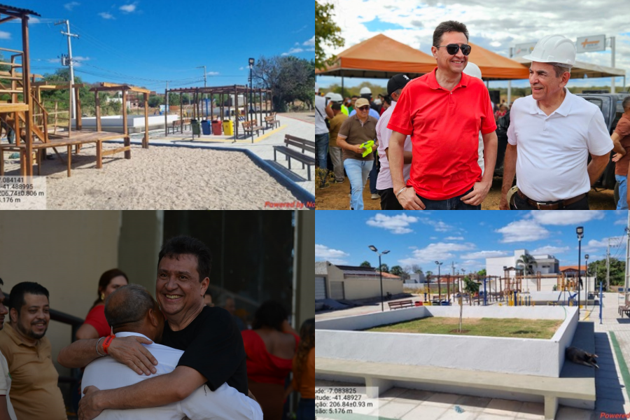 Nerinho destaca construção de praças e investimentos em espaços públicos no Piauí