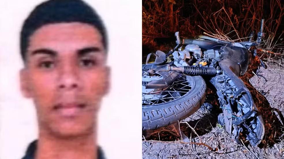 Motociclista de 18 anos morre em acidente no PI — Foto: PC-PI