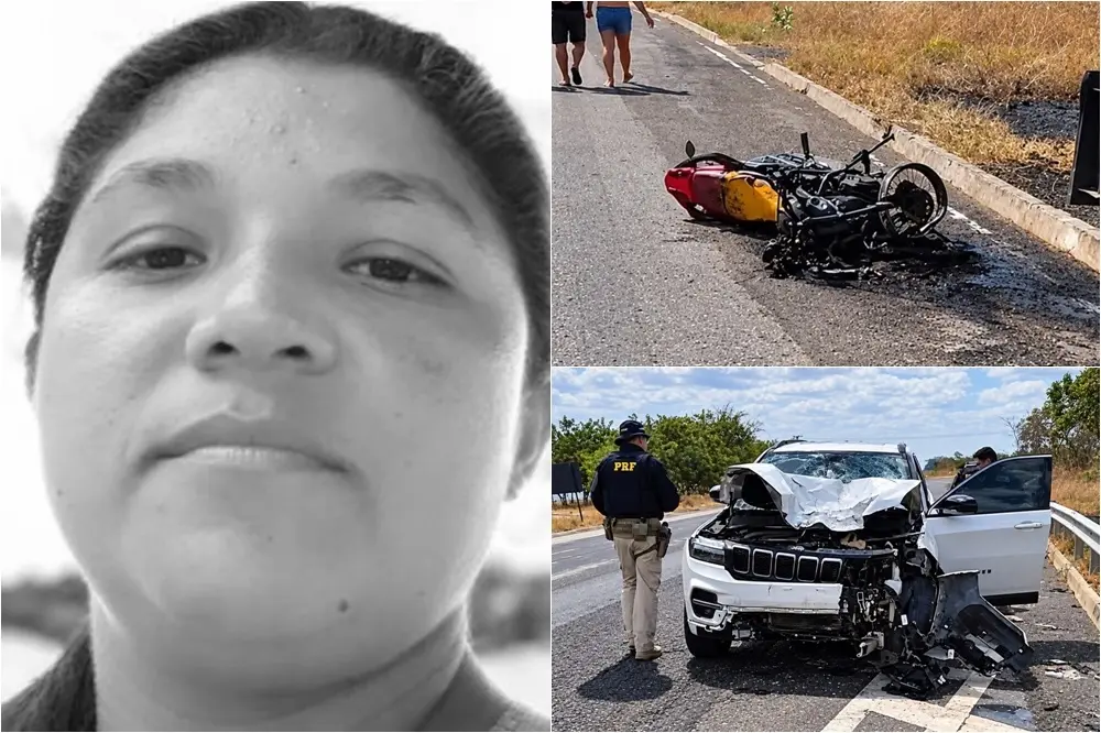 Professora morre após colisão entre moto e carro na BR-343, no Piauí