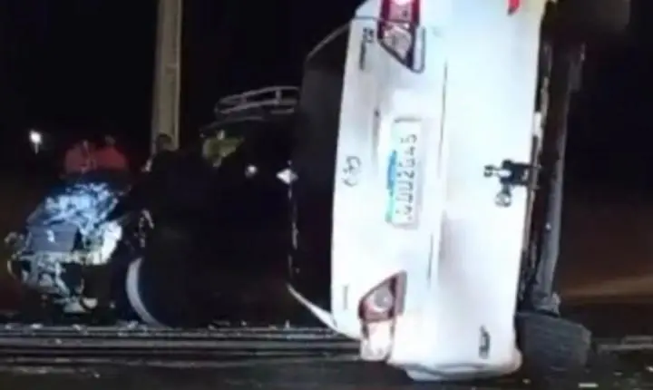 Acidente na BR-230 em Oeiras deixa quatro feridos e interdita rodovia