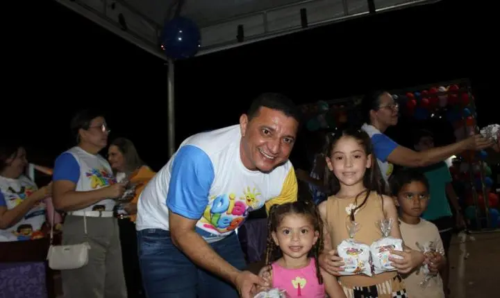 Aroeiras do Itaim realiza primeira edição do Dia da Alegria com centenas de crianças